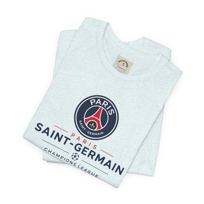 PSG Champions League Final Unisex Soccer Jersey Short Sleeve Tee