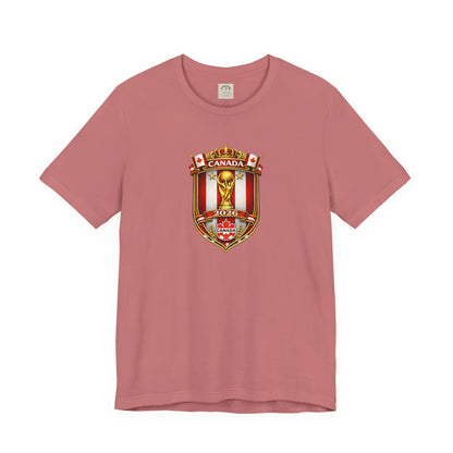 Canada World Cup 2026 Unisex Cotton Crew Soccer Fan Tee by Printify