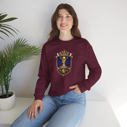 France World Cup Crewneck Sweatshirt by Printify