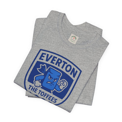 Everton 'The Toffees' Crest T-Shirt — Football Fan Tee