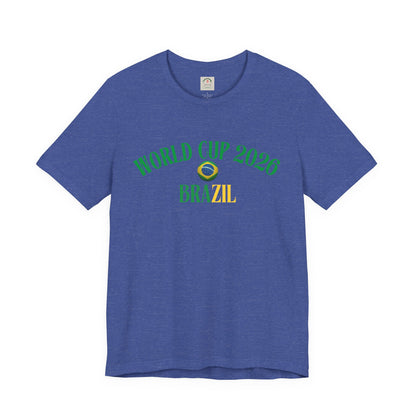 World Cup 2026 Brazil Tee – Brazil Soccer Fan T-Shirt
