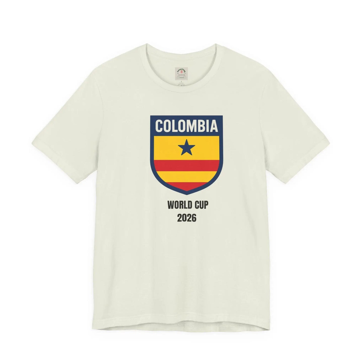 Columbia World Cup 2026 Unisex Cotton Crew Tee by Printify