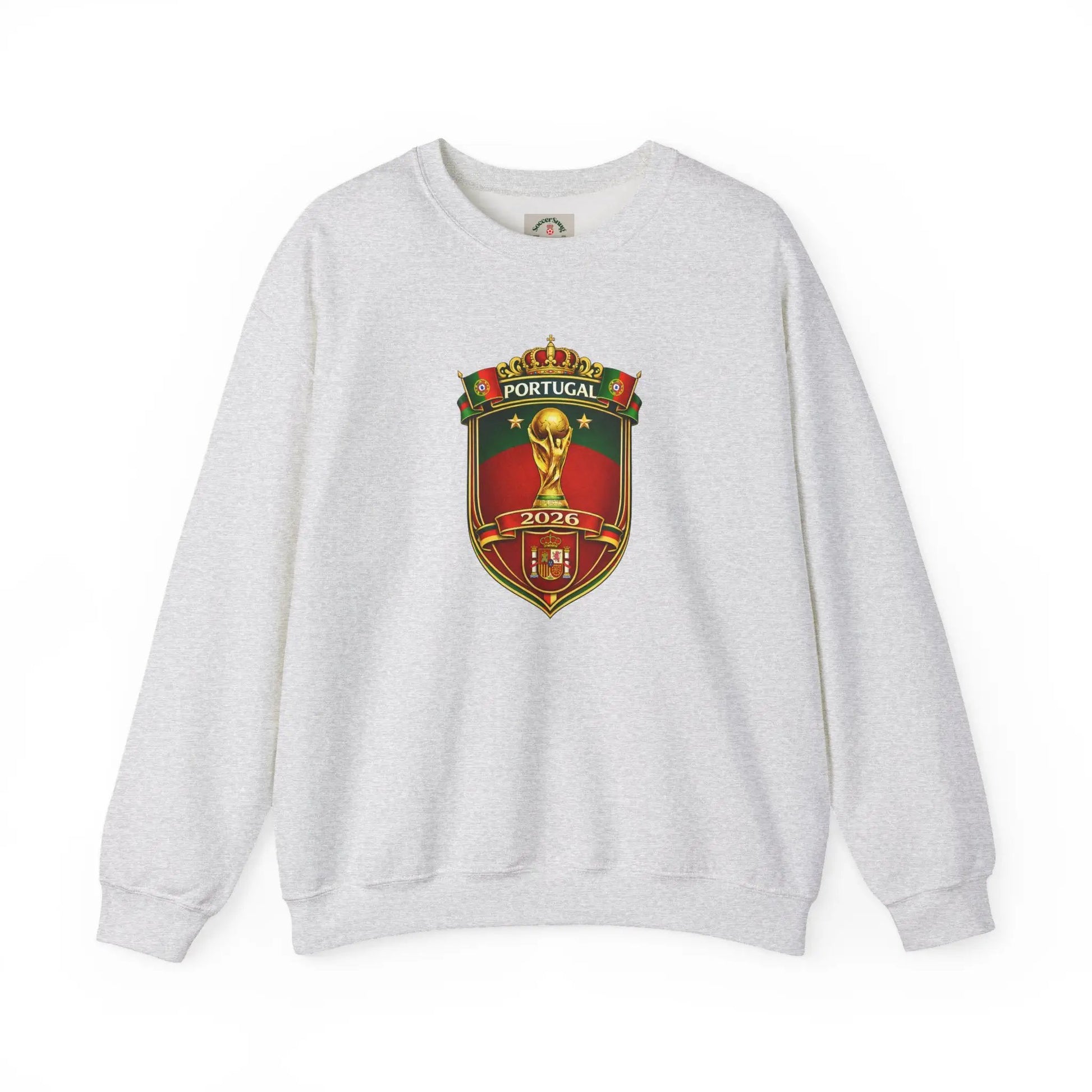 Portugal World Cup 2022 Crest Sweatshirt by Printify