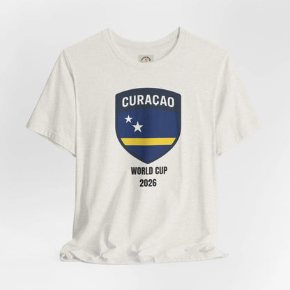 Curaçao World Cup 2026 Unisex Cotton Crew Tee by Printify