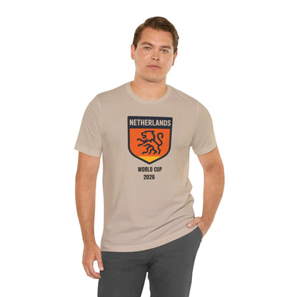 Netherlands World Cup 2026 Unisex Cotton Crew Tee by Printify
