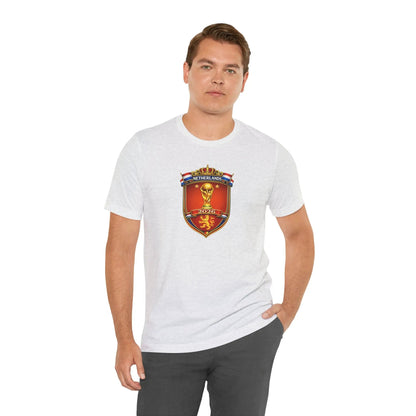 Netherlands World Cup 2026 Soccer Crest T-Shirt by Printify