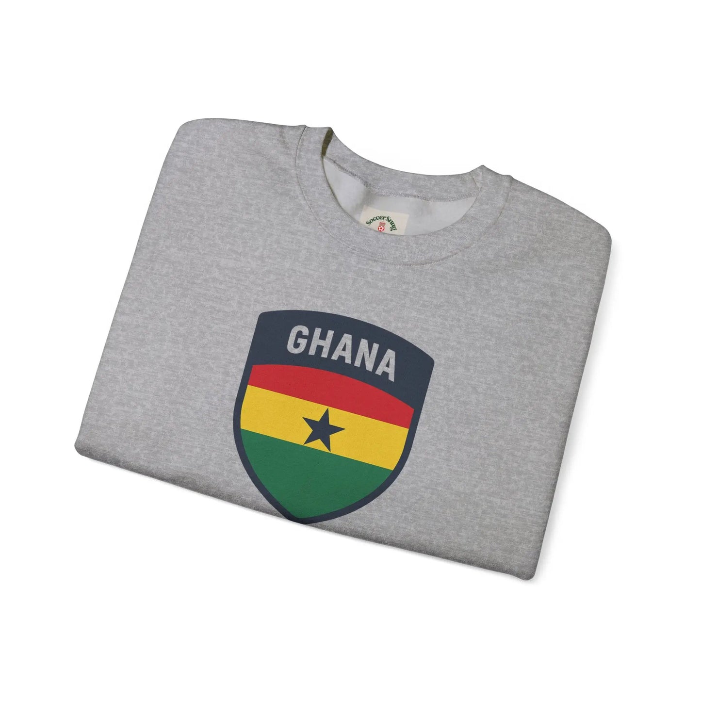Ghana World Cup 2026 Unisex Heavy Blend Crewneck Sweatshirt by Printify