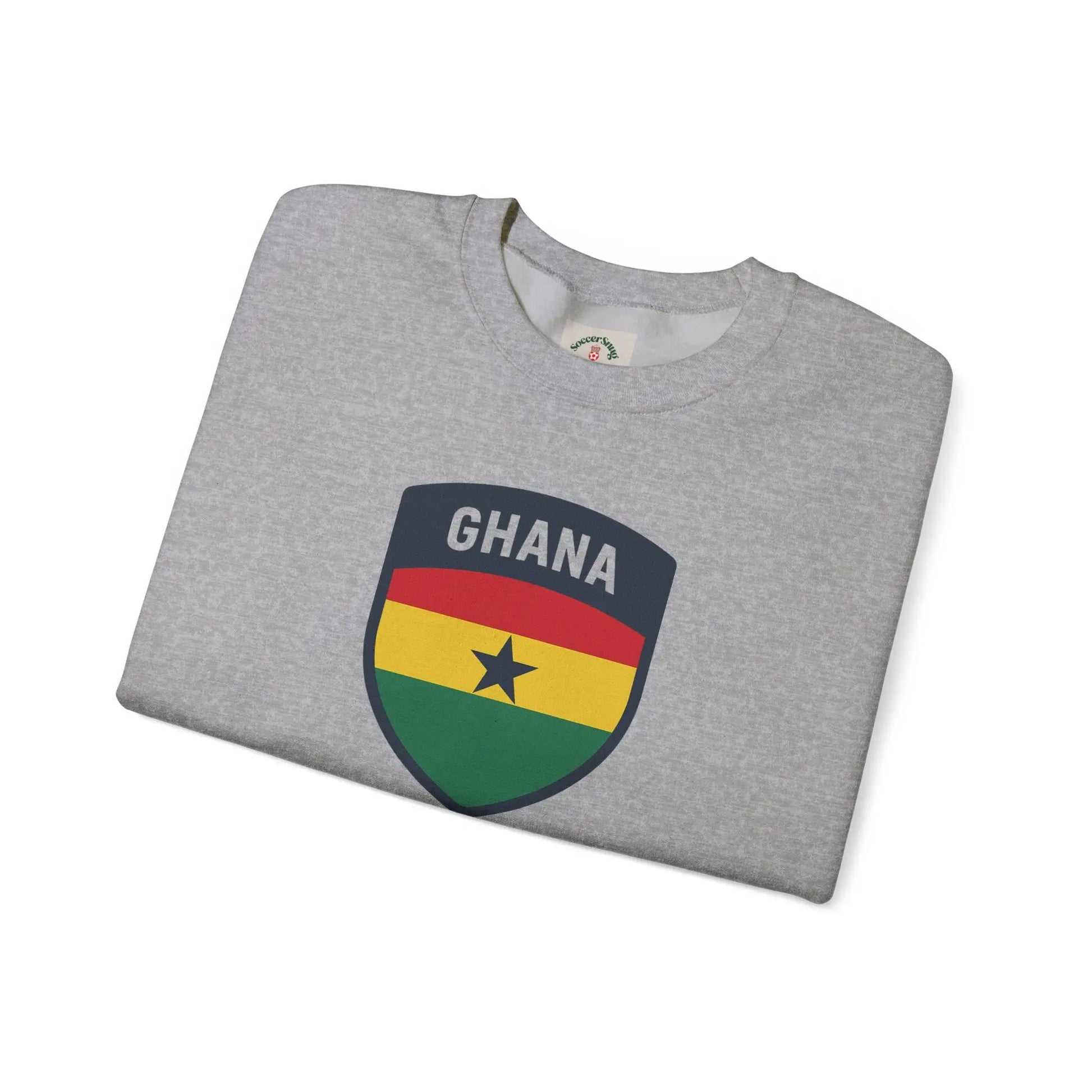 Ghana World Cup 2026 Unisex Heavy Blend Crewneck Sweatshirt by Printify