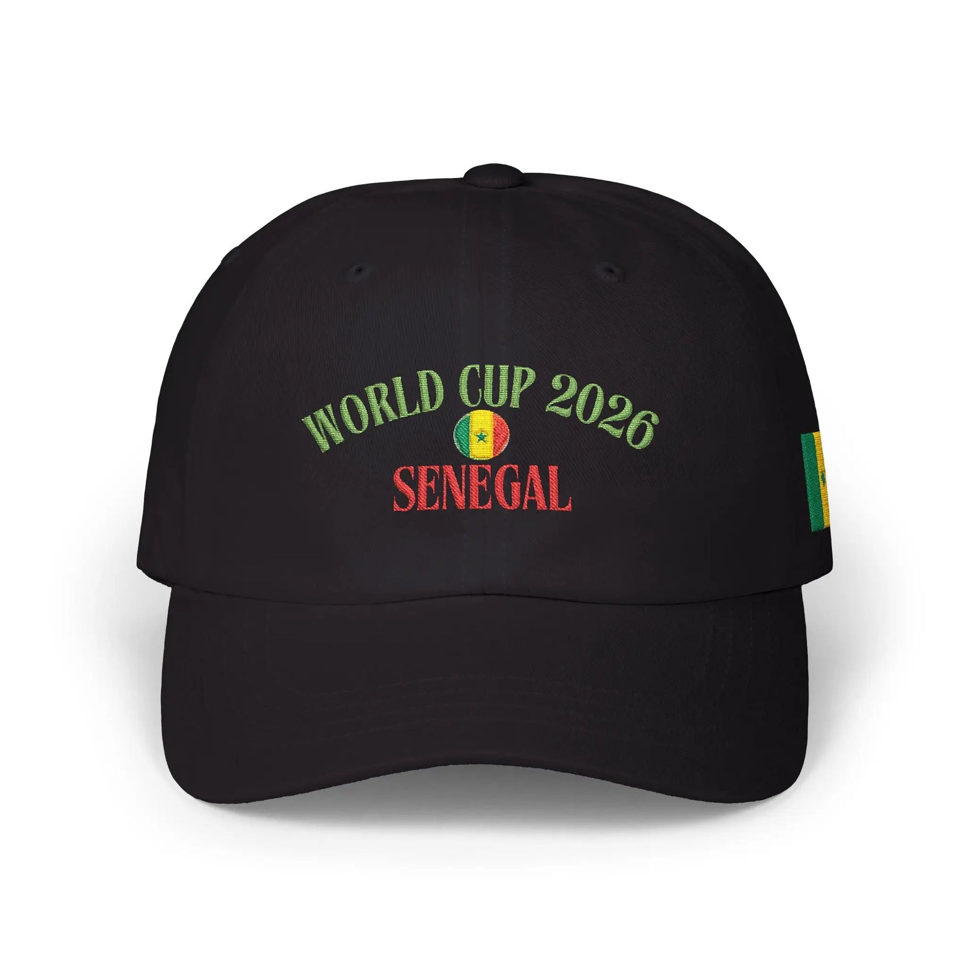 Senegal World Cup 2022 Dad Cap — Embroidered Football Fan Hat by Printify