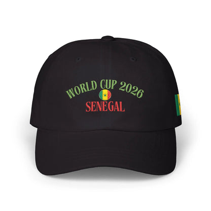 Senegal World Cup 2022 Dad Cap — Embroidered Football Fan Hat by Printify