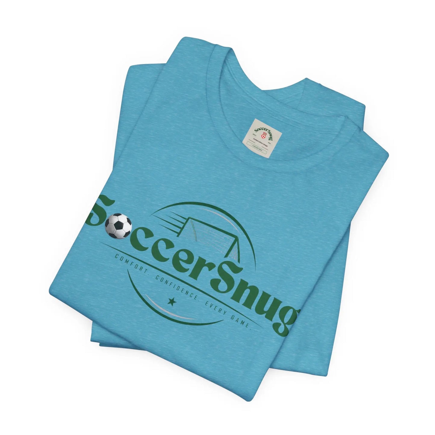 SoccerSnug Unisex Soccer Jersey Short Sleeve Tee by Printify