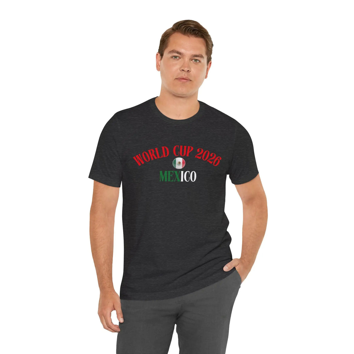 Mexico World Cup 2026 Unisex Jersey Short Sleeve Tee by Printify