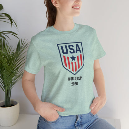 USA World Cup 2026 Unisex Cotton Crew Tee
