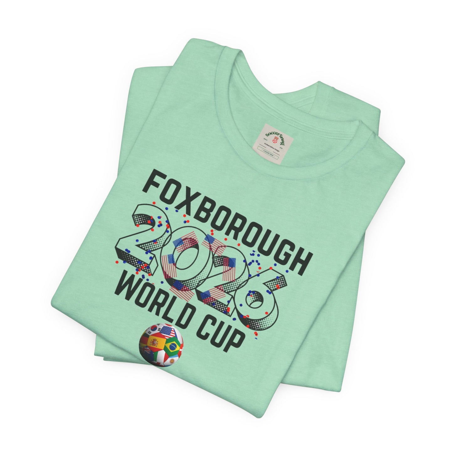 Fox Borough World Cup 2026 Host Unisex Cotton Crew Tee