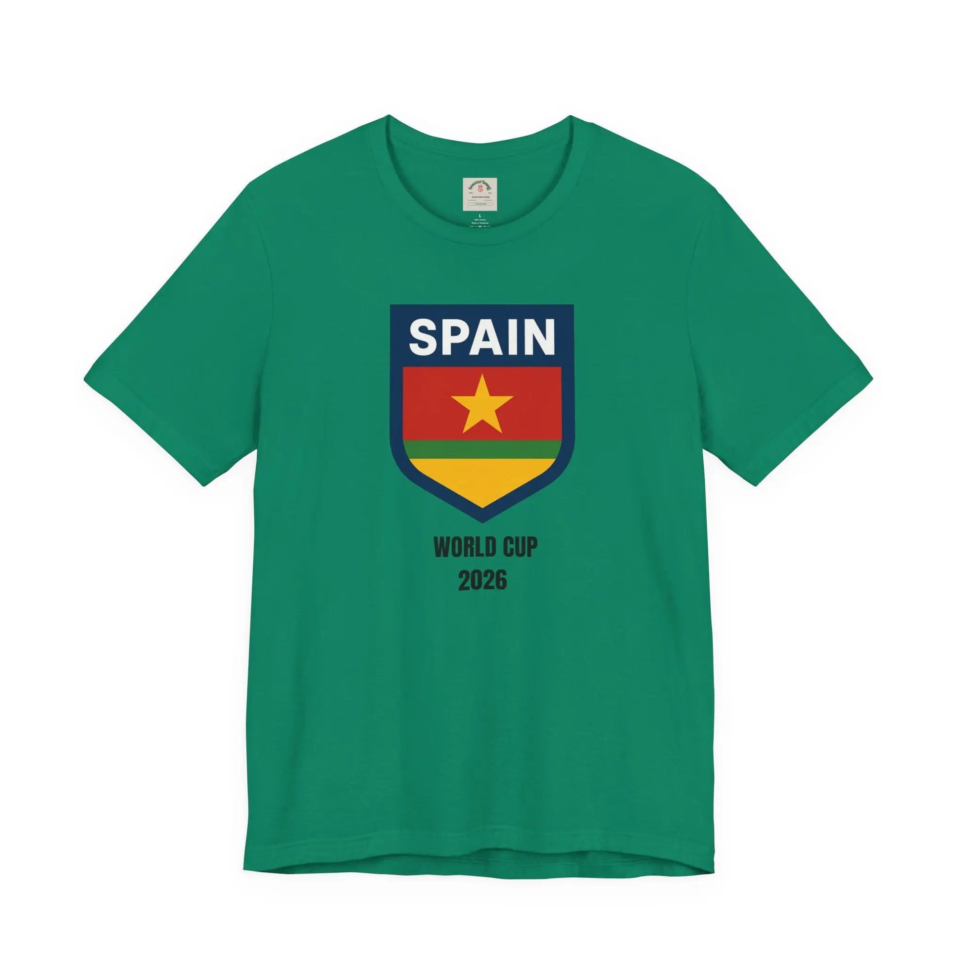 Spain World Cup 2026 Unisex Cotton Crew Tee by Printify