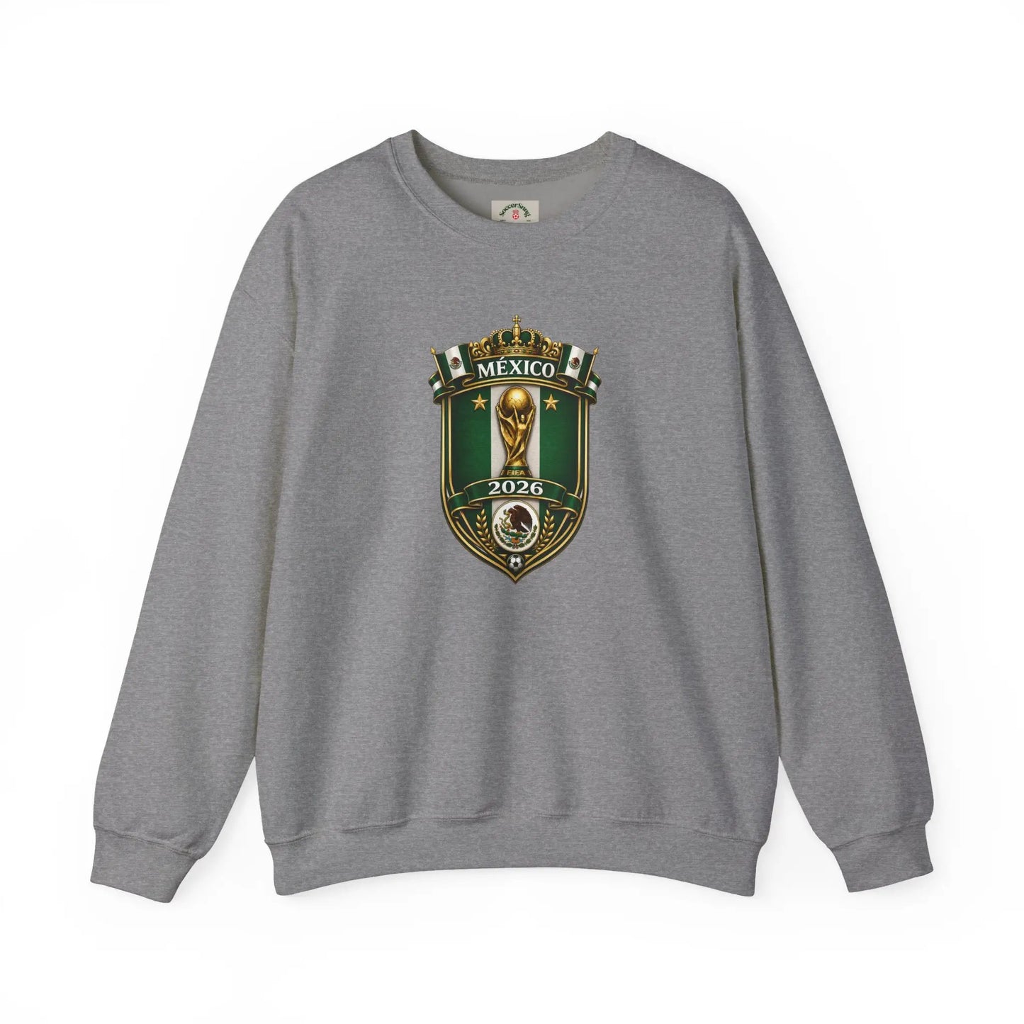 Mexico World Cup 2026 Crewneck Sweatshirt by Printify