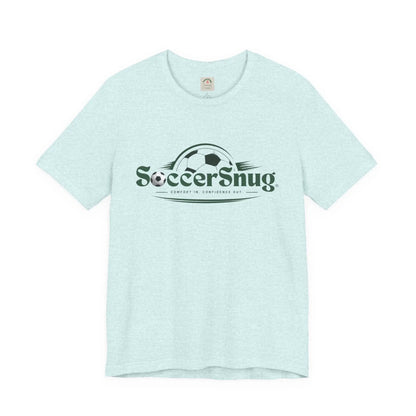 SoccerSnug Unisex Soccer Jersey Short Sleeve Tee by Printify