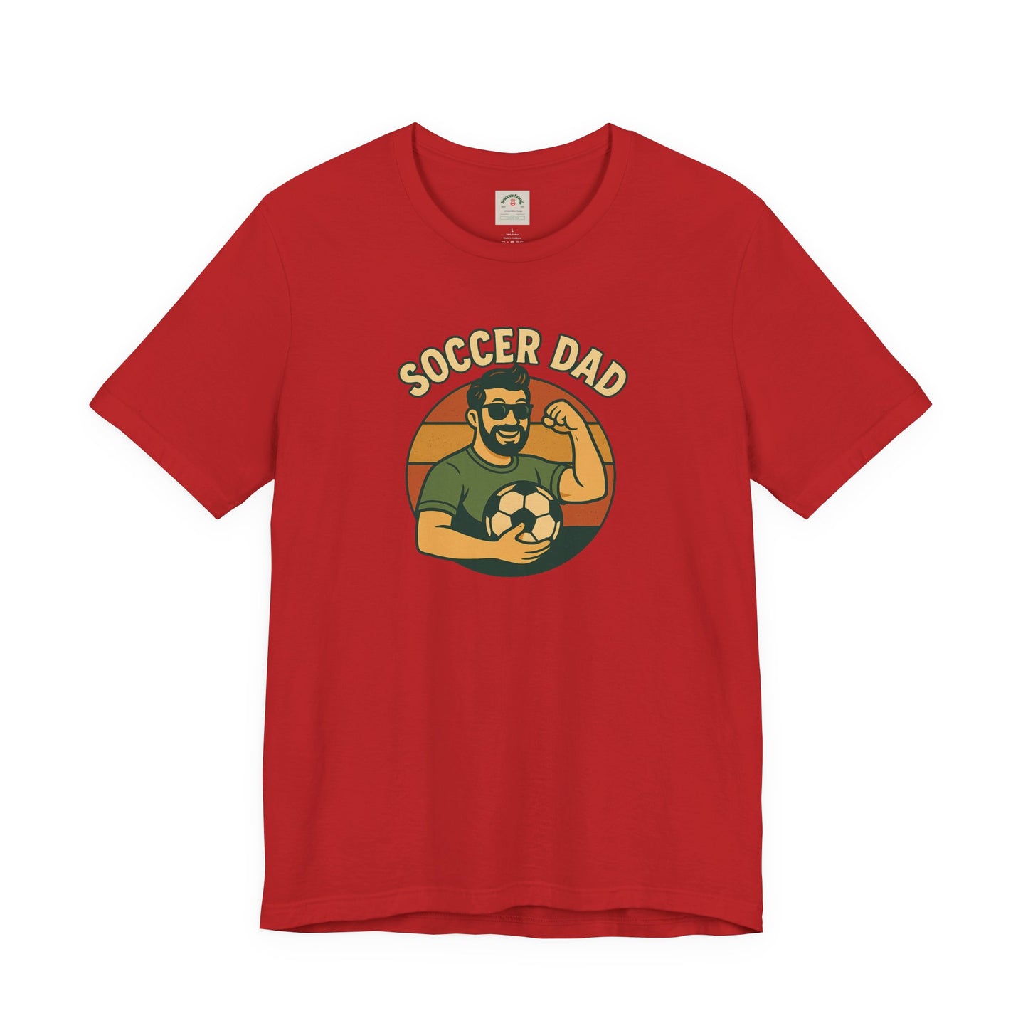 Soccer Dad Cotton Crew Tee
