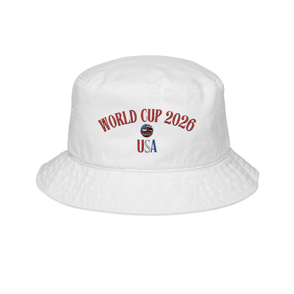 World Cup 2026 USA Embroidered Bucket Hat by Printify