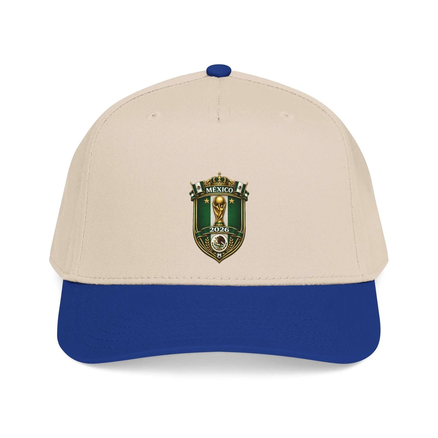Mexico World Cup 2026 Mid Profile Adjustable Structured Baseball Cap by Printify