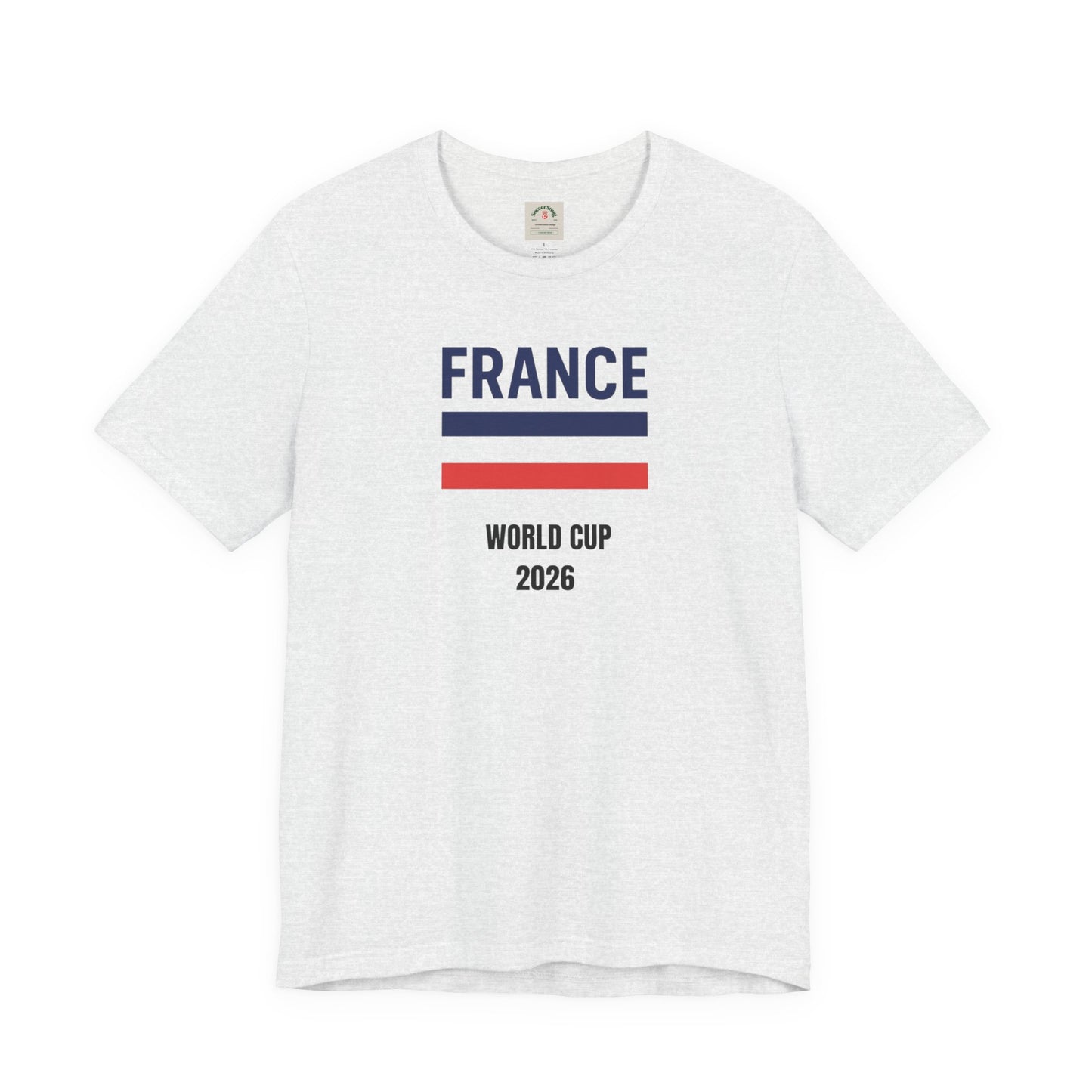 France World Cup 2026 Unisex Cotton Crew Tee