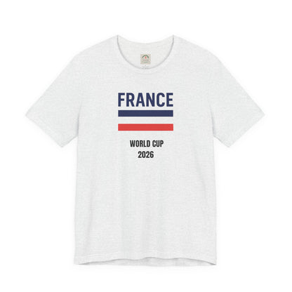 France World Cup 2026 Unisex Cotton Crew Tee