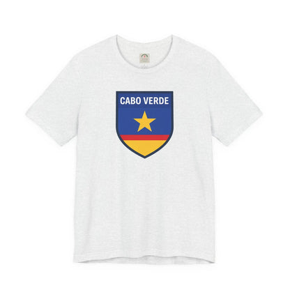 Cabo Verde Shield T‑Shirt — Cape Verde Pride Travel Tee by Printify