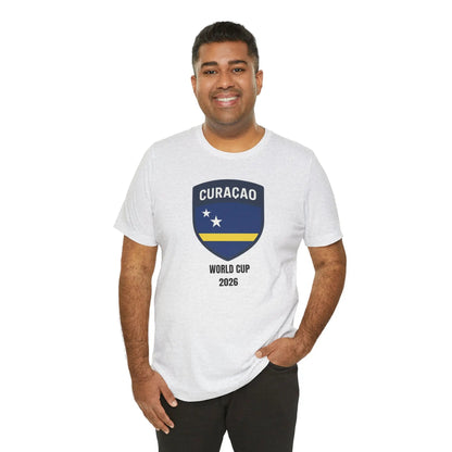 Curaçao World Cup 2026 Unisex Cotton Crew Tee by Printify