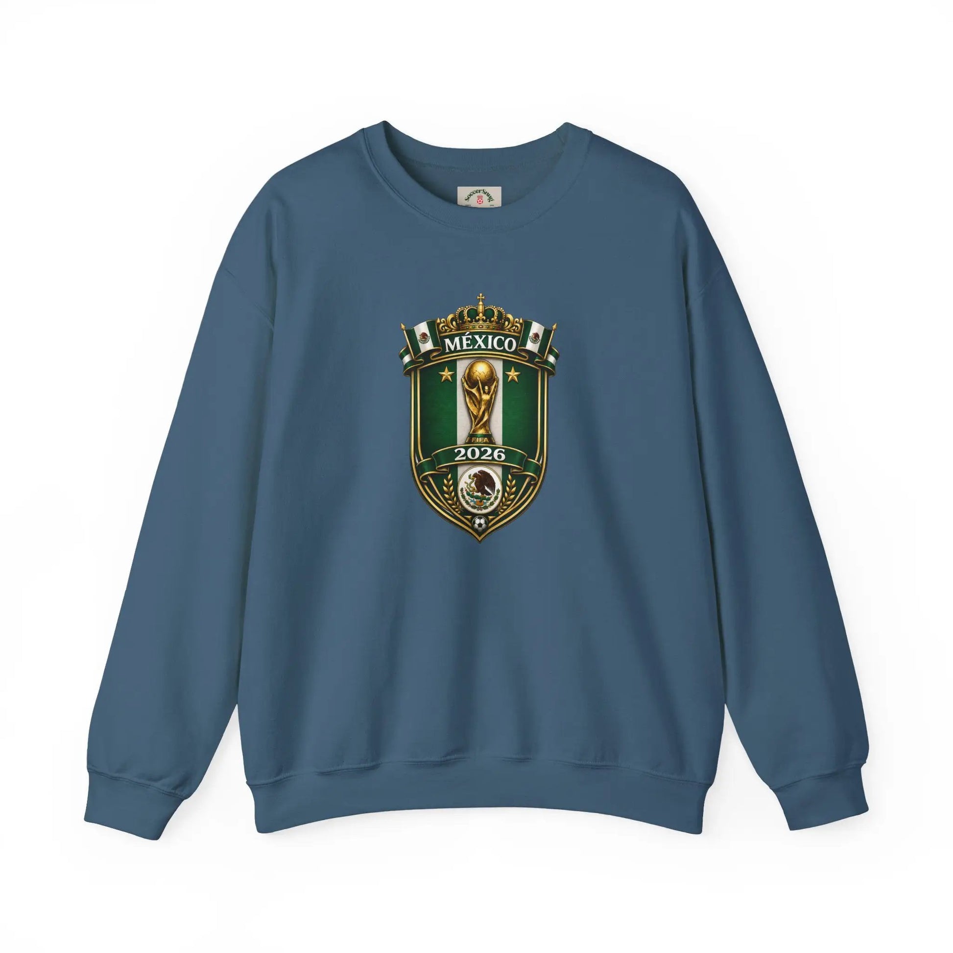 Mexico World Cup 2026 Crewneck Sweatshirt by Printify