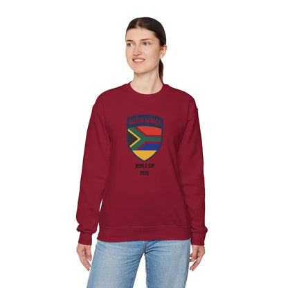 South Africa World Cup 2026 Unisex Heavy Blend™ Crewneck Sweatshirt by Printify