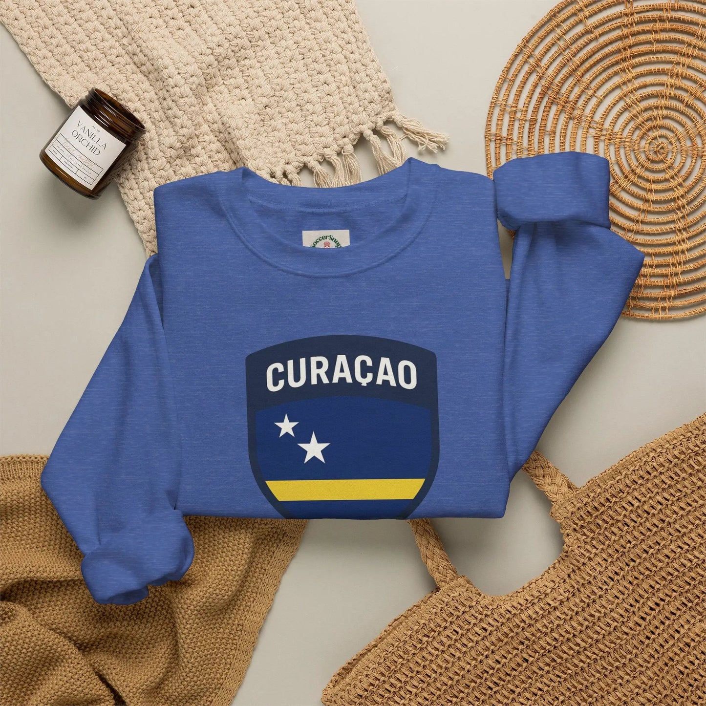 Curacao World Cup 2026 Crewneck Sweatshirt by Printify