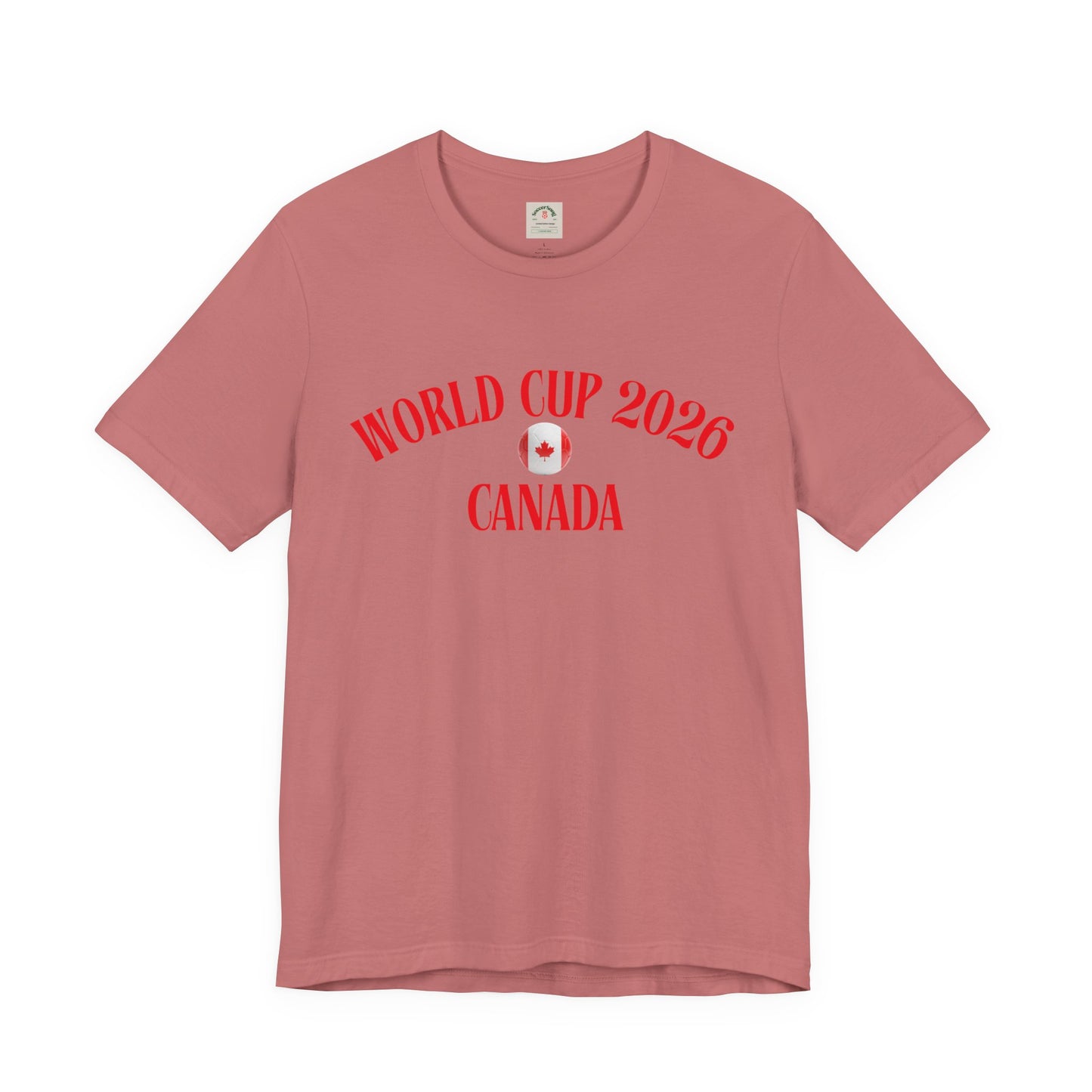 World Cup 2026 Canada T-Shirt — Canadian Soccer Fan Tee