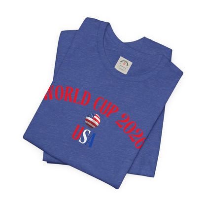 World Cup 2026 USA T-Shirt — Patriotic Soccer Tee