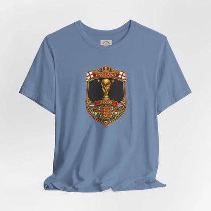 England World Cup 2026 Unisex Cotton Crew Tee by Printify