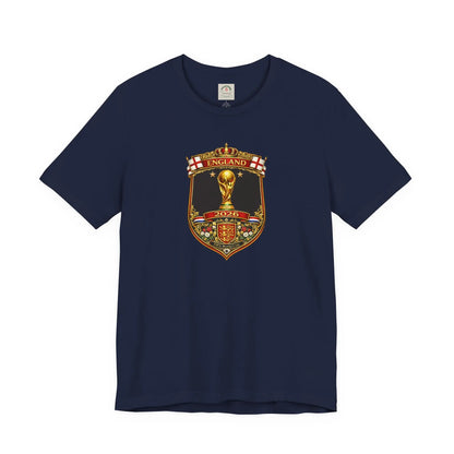 England World Cup 2026 Unisex Cotton Crew Tee by Printify
