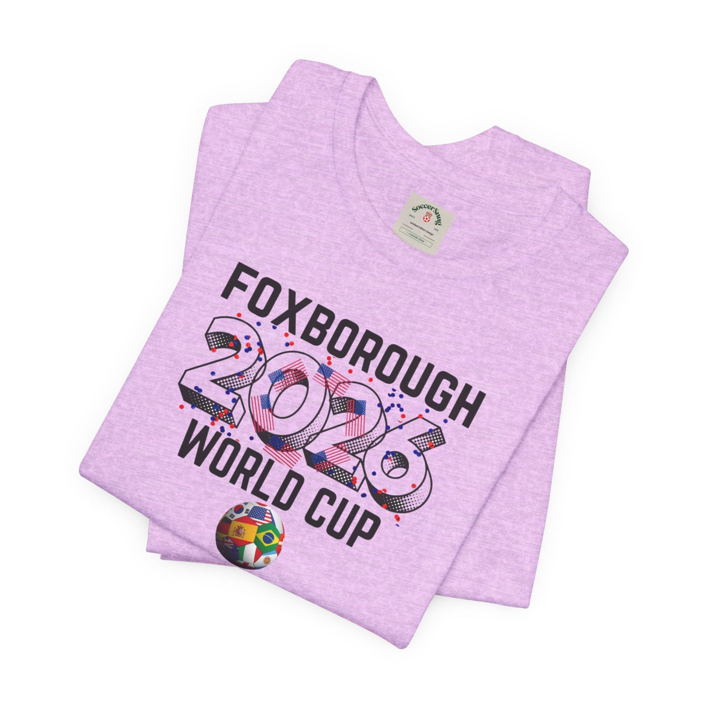 Fox Borough World Cup 2026 Host Unisex Cotton Crew Tee