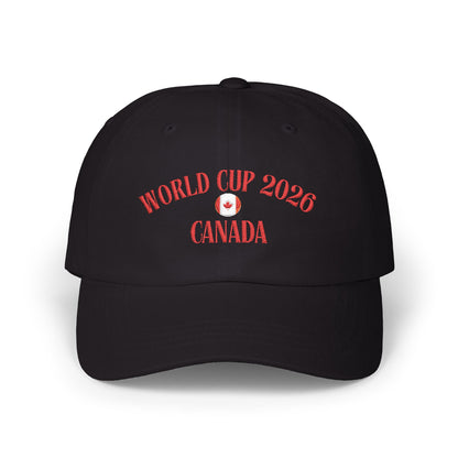 World Cup 2026 Canada Dad Cap — Canada Soccer Fan Baseball Hat