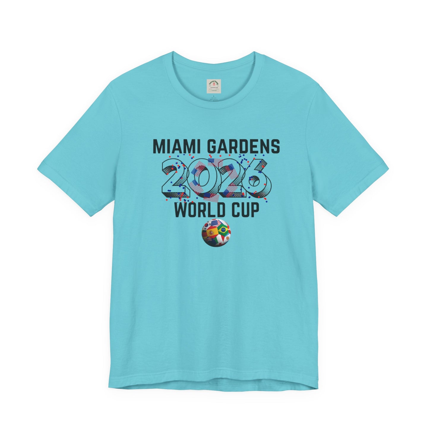 Miami Gardens World Cup Unisex Cotton Crew Tee