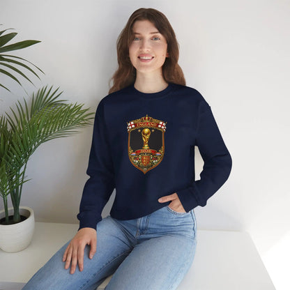 England World Cup Crewneck Sweatshirt by Printify