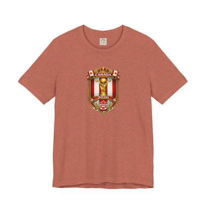 Canada World Cup 2026 Unisex Cotton Crew Soccer Fan Tee by Printify