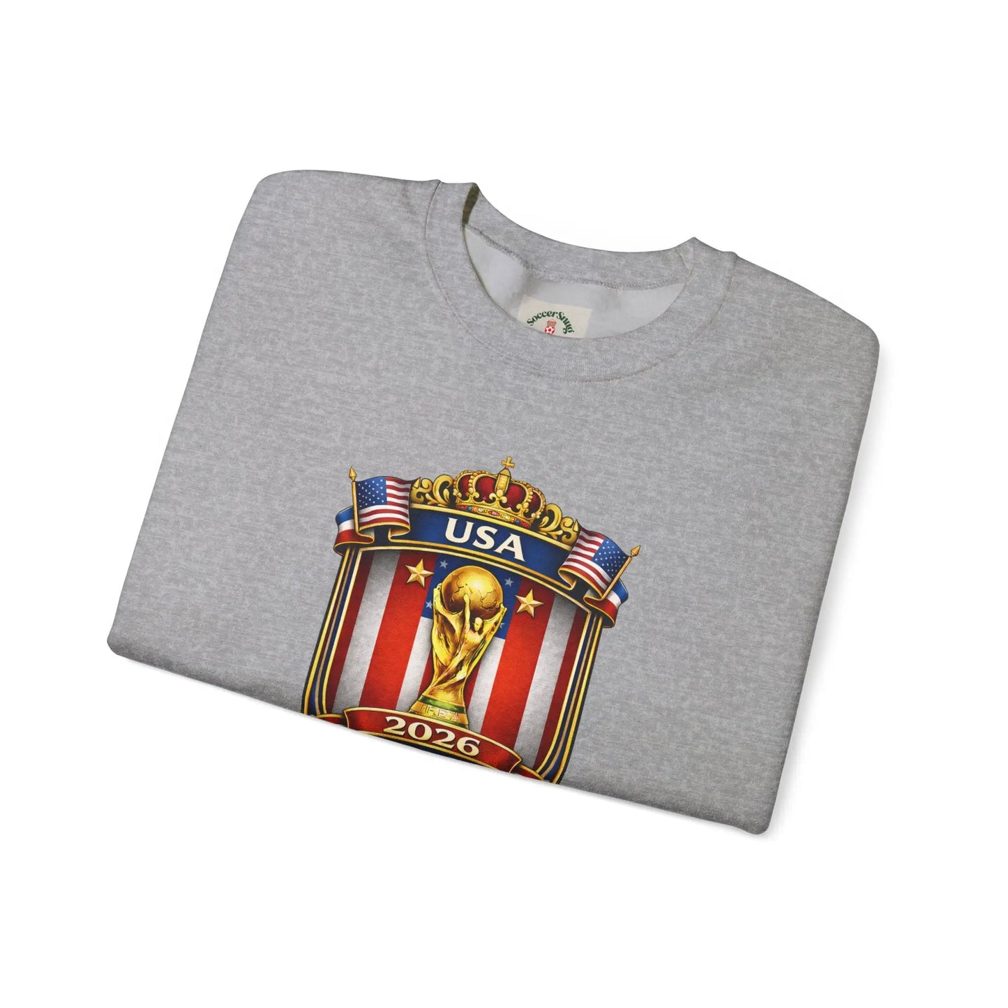 USA World Cup 2026 sweatshirt Crewneck Sweatshirt by Printify