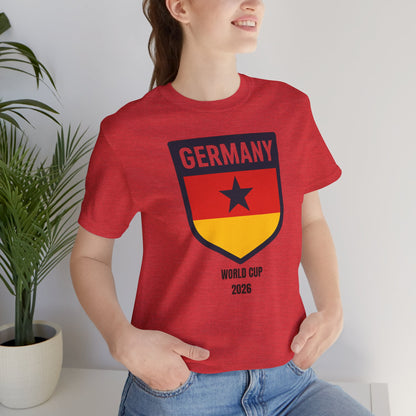 Germany World Cup 2026 Soccer Tee by Printify