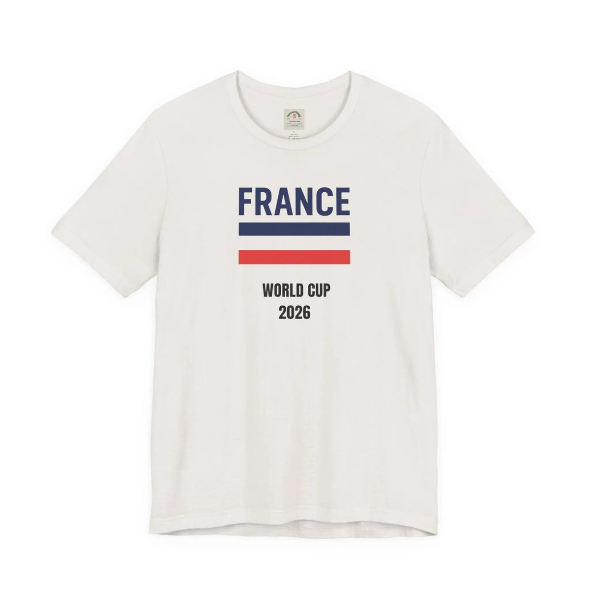 France World Cup 2026 Unisex Cotton Crew Tee by Printify