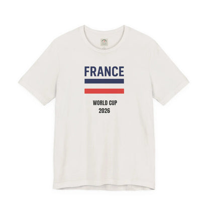 France World Cup 2026 Unisex Cotton Crew Tee by Printify