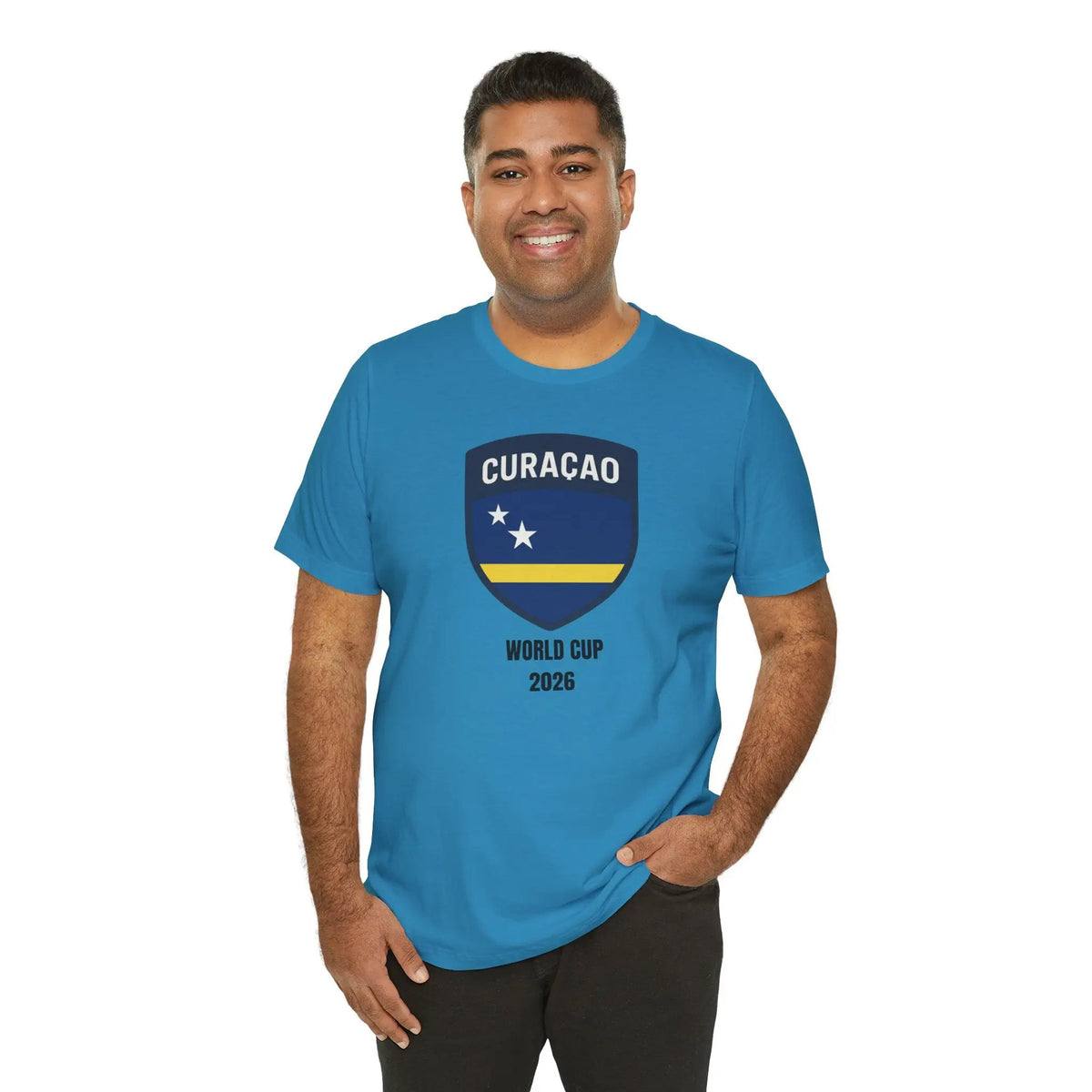 Curaçao World Cup 2026 Unisex Cotton Crew Tee by Printify