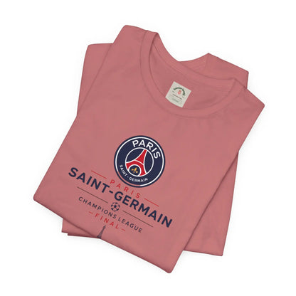 PSG Champions League Final Unisex Soccer Jersey Short Sleeve Tee by Printify