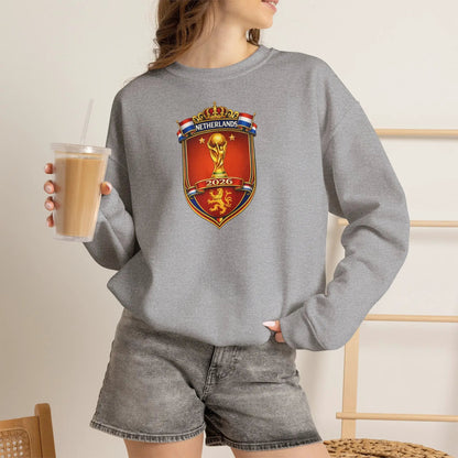 Netherlands 2026 World Cup Crest Crewneck by Printify