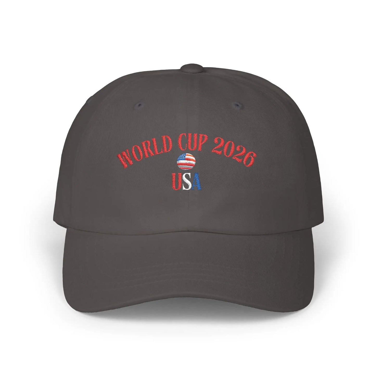 World Cup 2026 USA Dad Cap Patriotic Baseball Hat Vintage Style by Printify