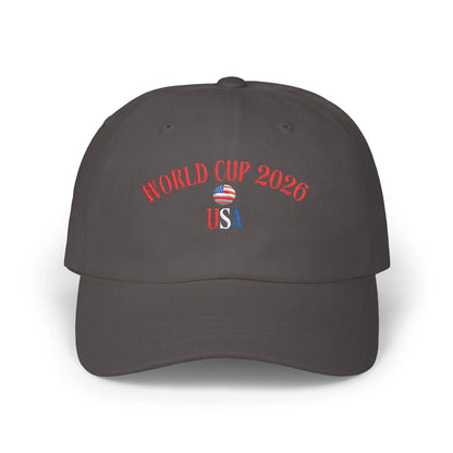 World Cup 2026 USA Dad Cap Patriotic Baseball Hat Vintage Style by Printify
