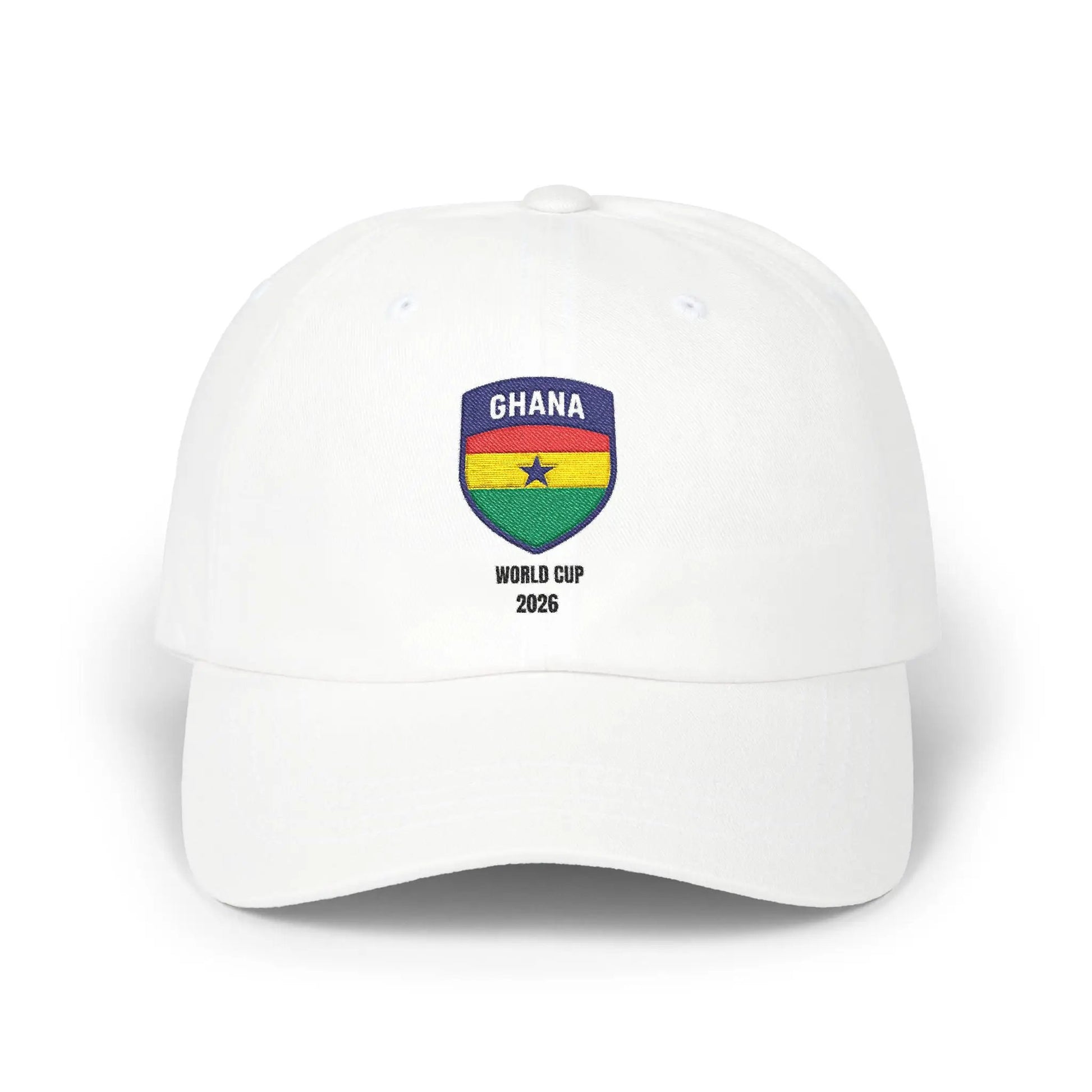 Ghana World Cup 2026 Classic Dad Cap Cotton Breathable Unstructured Fit by Printify